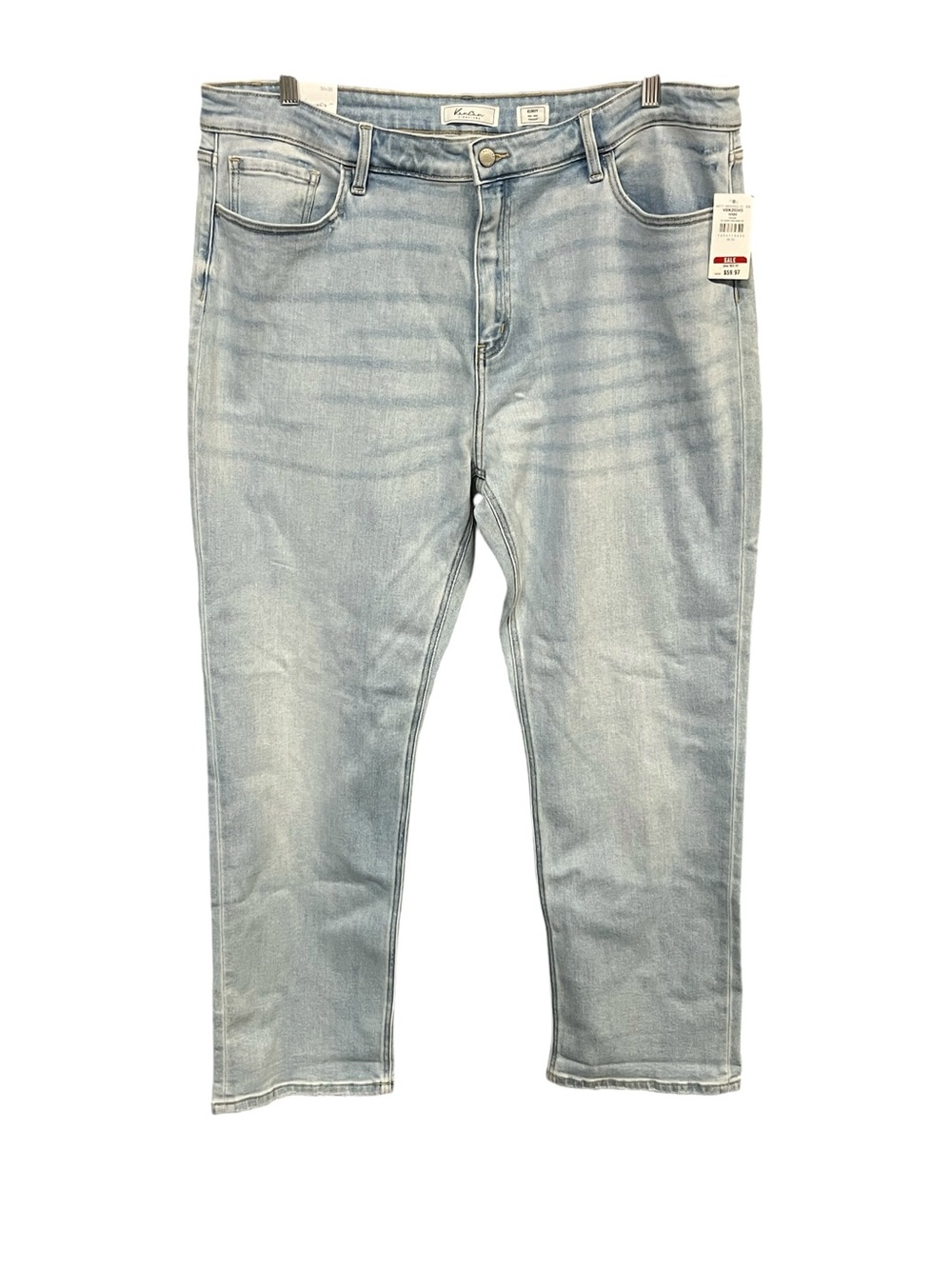 KanCan Signature Kurvy Mid Rise Straight Jeans Women’s 36x31* NWT Light Wash